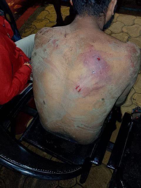 महाराष्ट्र के जिला अमरावती में भूतनी द्वारा मारपीट का वीडियो वायरल