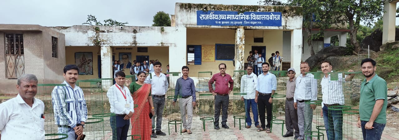 राजकीय उच्च माध्यमिक विद्यालय बोरज के समस्त स्टाफ साथियों द्वारा अनु की पहल।