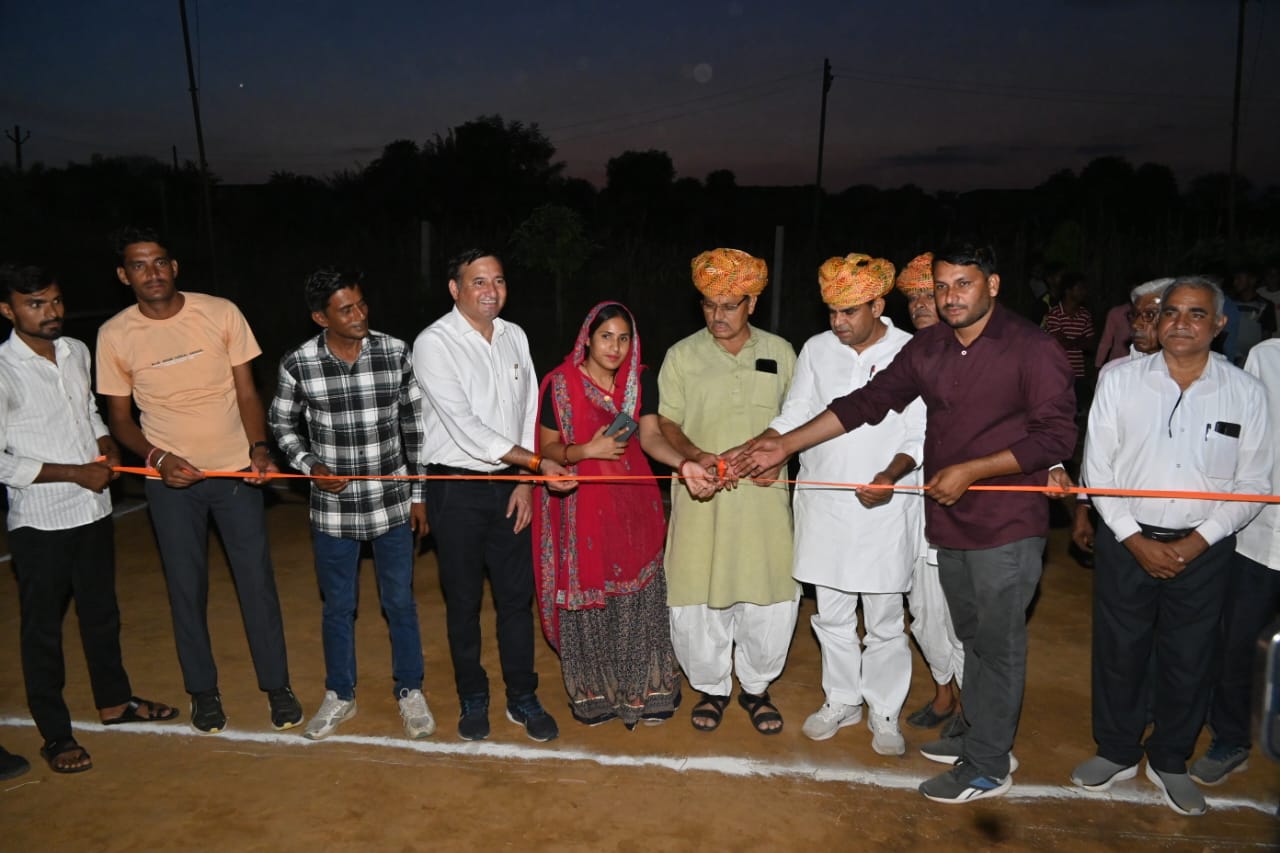 अम्बेडकर पार्क ग्राम दन्ताला गुजरान में अम्बेडकर कब्बड्डी प्रतियोगिता का आगाज।