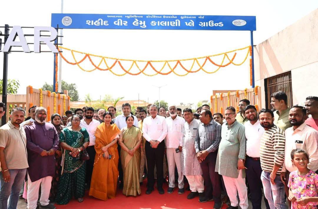 नरोड़ा विधानसभा के कुबेरनगर वार्ड में सड़क का नामकरण स्वतंत्रता संग्रामी शहीद श्री हेमू कालाणी जी के नाम पर किया गया ।