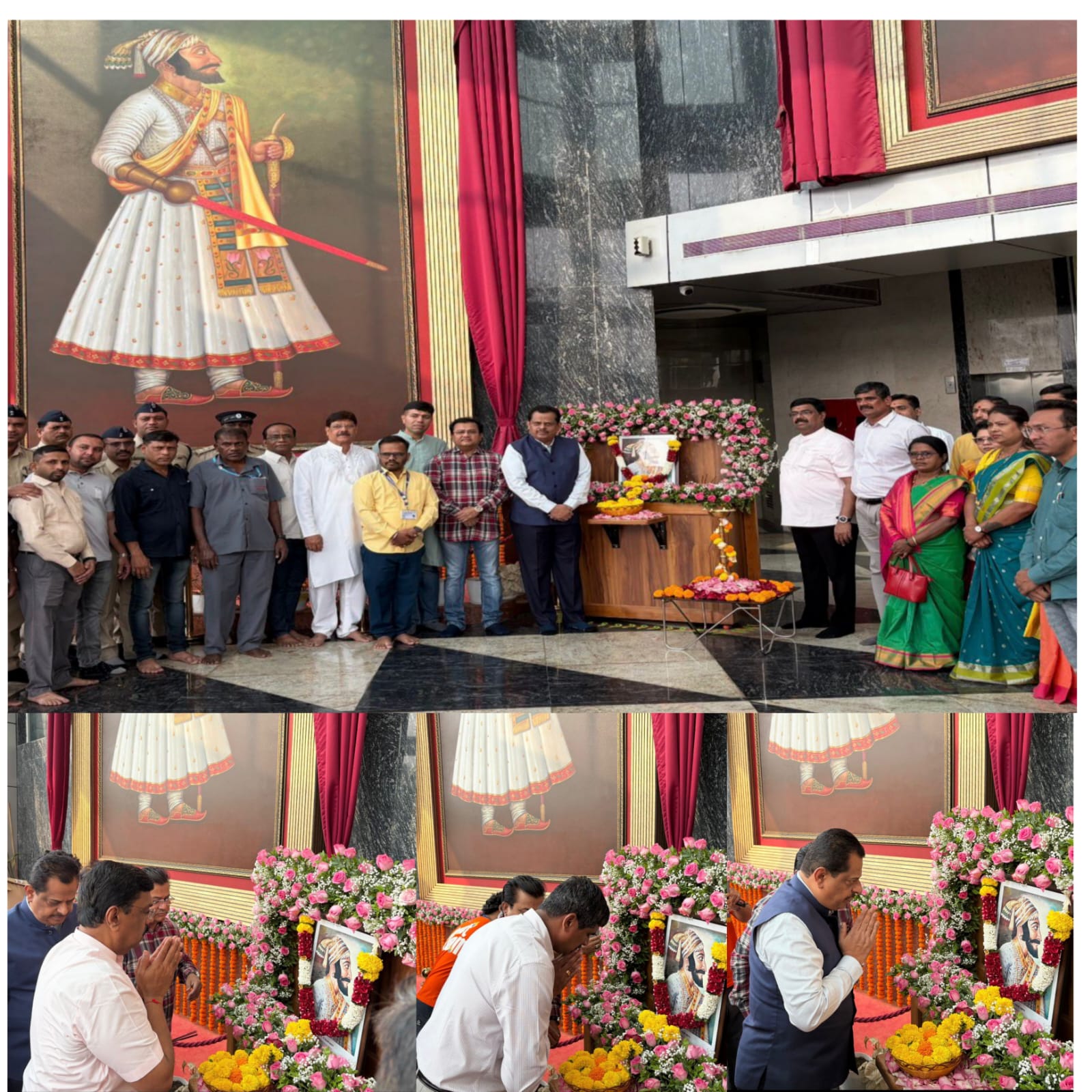 वसई-विरार महानगरपालिका में ‘छत्रपती शिवाजी महाराज जयंती’ उत्साह पूर्वक मनाई गई